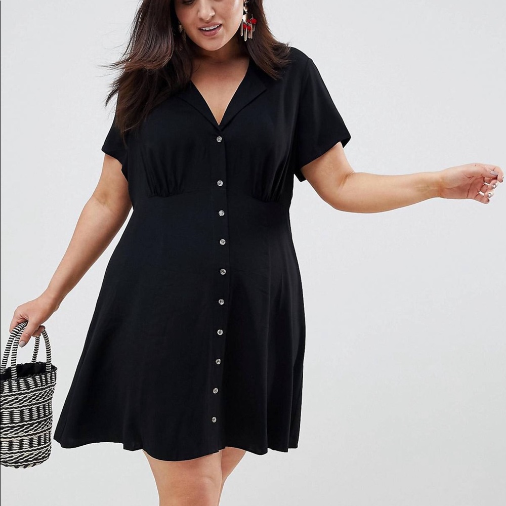 ASOS black dress
